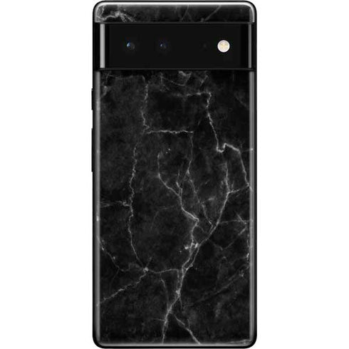 Black Marble Google Pixel 6 Skin